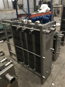 Intercambiador de calor de placas de gran capacidad de acero inoxidable 304/316L para línea de procesamiento eficiente de leche - Product Image 6