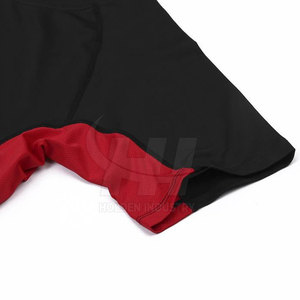 T-shirts de sport pour hommes haute performance, légers, pour l'entraînement physique, vêtements de sport personnalisés, coupe ajustée - Product Image 4