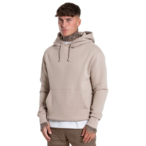 Sweat à capuche thermique pour homme en coton premium, imprimé avec logo personnalisé, très tendance, en polaire, motif uni - Product Image 1