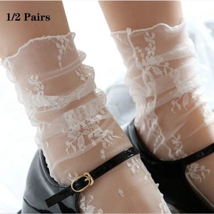 Calcetines de Mujer de Última Moda, Calcetines Casuales de Alta Calidad para Verano, Calcetines Cortos Invisibles de Algodón Fino Antideslizantes y Transpirables - Product Image 2