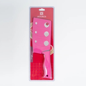 Couteau à désosser JM460 en acier inoxydable de 6,5 pouces, ambidextre, avec couvercle de sécurité en plastique, hachoir de cuisine chinois ergonomique et coloré - Product Image 5