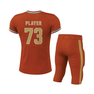 Professional American Football Uniform Durable Stretch Fabric Jersey And Pants For Adult Team Sports <b>Game</b> - Product Image 2