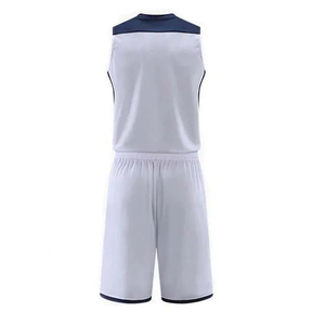Ropa Deportiva de Verano Unisex Blanca sin Mangas con Estampado de Letras, Transpirable, con Estampado por Transferencia de Calor, Cintura Elástica de Spandex/Algodón - Product Image 5
