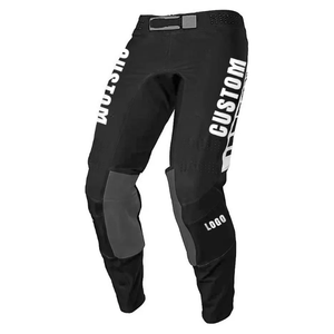Pantalon de motocross en tissu Cordura imprimé par transfert thermique, coupe-vent, respirant, vente en gros, design personnalisé, logo, pantalon de course - Product Image 5