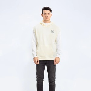 Sudadera con Capucha Unisex de Color Sólido con Bolsillo, Informal, de Felpa Tejida, 100% Algodón, Corte Regular, para Invierno, Ecológica - Product Image 3