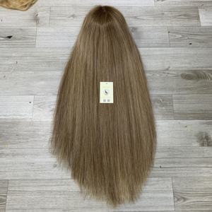 วิกผมตรงธรรมชาติแบบสวิส ไฮไลท์ผมแท้ วิกผมตรงธรรมชาติแบบมีรากผม วิกผมติดลูกไม้ ผมเวียดนามแท้ - Product Image 4