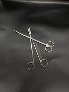 กรรไกรเมทเซนบาุมแบบโค้งสำหรับมืออาชีพ – เครื่องมือผ่าตัดแบบใช้ซ้ำได้ – ผลิตจากเหล็กกล้าไร้สนิมเกรดทางการแพทย์มาตรฐาน CE - Product Image 2