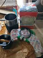 Kit Cylindre et Piston Moteur Diesel Tuk Tuk BS4 Refroidi par Air, Pièces Robustes pour Tricycle, Alésage 86mm, Segment de Piston SAM pour la Tanzanie