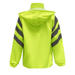 Custom <b>Reflective</b> Windbreaker <b>Jacket</b> Waterproof Lightweight Running <b>Cycling</b> Rain <b>Jacket</b> Packable Outdoor <b>Jacket</b> - Product Image 2