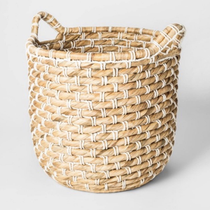 Best Seller <b>Large</b> Handwoven Water Hyacinth <b>Storage</b> <b>Basket</b> High Quality Modern Sustainable Home Laundry Clothes <b>Basket</b> Handmade - Product Image 5
