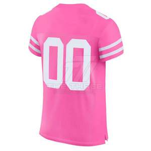 Jersey de Fútbol Americano Personalizable con MOQ Bajo, Ropa Deportiva Transpirable de Manga Corta con Poliéster 100% de Alta Calidad - Product Image 4