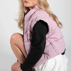 Nuevo Chaleco Acolchado para Mujer 2026, Ecológico, de Bajo Precio, Alta Calidad, Económico, con Servicio OEM - Product Image 6