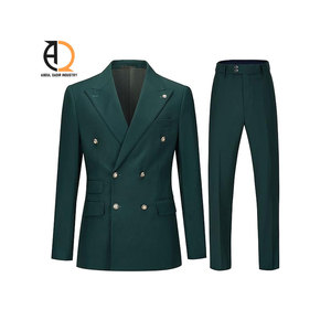 Nuevo Traje de Moda para Hombre, Cuello Clásico, Color Sólido, Corte Slim, Estilo Casual de Negocios, Traje de Padrino - Product Image 4
