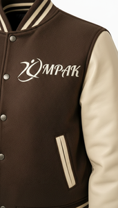 Sudadera con Capucha Unisex de Invierno, Estilo Americano Sostenible, con Mangas de Lana/Viscosa y Parches Bordados en la Parte Delantera - Product Image 4