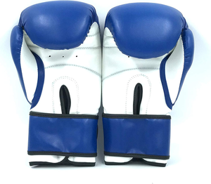 Guantes de MMA de tela de diseño de alta calidad, medio dedo, para hombre, boxeo, ciclismo, transpirables, cierre de gancho y bucle, tendencias clásicas al por mayor - Product Image 2