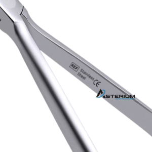Pince coupante distale orthodontique dentaire à coupe rasante, à long manche, pour fils, en acier inoxydable, instrument manuel ergonomique - Product Image 6