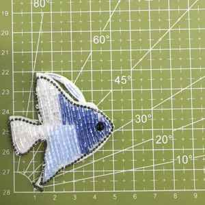 Abalorios de Lujo con Cuentas Bordadas para Bolsos de Moda, Abalorios de Cuentas Bordadas con Diseño Artístico para Bolsos - Product Image 3