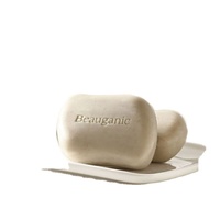 BEAUGANIC Jabón Sólido Vegano Coreano Sin Silicona con Ácido Hialurónico, Barra Facial 2 en 1, Suavizante, Nutritiva y Reparadora del Cabello