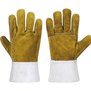 Reinforced Heavy-Duty Industrial Safety Workwear Welding <b>Glove</b> Reflective Features Abrasion-Resistant Hand Protection Clothing - Product Image 3