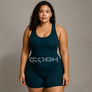 Combinaison de sport pour femmes de haute qualité, imprimée sur mesure, avec bretelles réglables, pour la boxe, l'haltérophilie, les entraînements en salle de sport et la lutte - Product Image 1