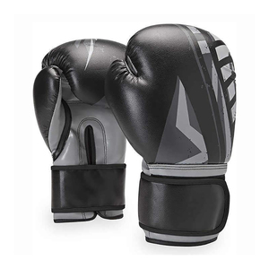 Guantes de Boxeo Ligeros de Piel Sintética PU, Universales, con Cierre, Guantes de MMA con Logotipo Personalizado, Fabricantes de Guantes con Logotipo Impreso Personalizado - Product Image 1