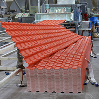 Tuiles de toit ASA acceptant les petites commandes, super résistantes, anti-UV, isolantes thermiquement, coupe-vent, anti-corrosion pour maison, usine chinoise