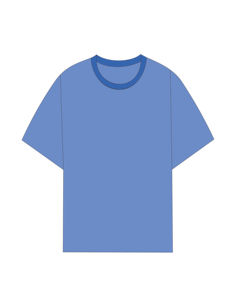 Camiseta de Algodón de Lujo con Logotipo Bordado Personalizado, Cuello Redondo - Product Image 1