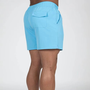 กางเกงขาสั้นออกกำลังกายผู้ชายคุณภาพสูง ผ้าสเตรช กางเกงกีฬา ขายส่ง ราคาโรงงาน OEM - Product Image 3