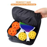 Sac de raquette de pickleball/padel personnalisé en PU imperméable, grande capacité 30-40L, avec fermeture éclair, pour le tennis de table, extérieur/intérieur