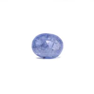 Loose 6 Carat Sky Blue Sapphire Gemstone Excellent Cut 11mm Diameter for Fine Jewelry - Product Image 2