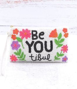 Premium Beaded Coin <b>Pouch</b> Stylish <b>Mini</b> Clutch Bag for Girls At Cheap Price - Product Image 2