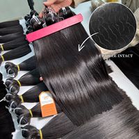 Fournisseur de cheveux vietnamien de qualité supérieure Remise pour Ali Payment Bone Straight Weft Bundles Articles les plus vendus