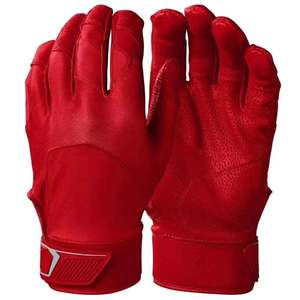 New Arrival Premium Quality Adult Baseball Batting Gloves Polyester/Cotton Breathable Hook Loop Closure Right Hand Gloves - Product Image 1