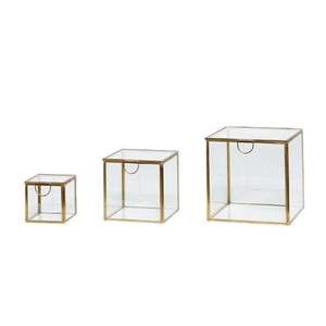 Boîte à bijoux en aluminium au design avantageux pour accessoires de beauté et articles personnels, boîte de rangement pour bijoux en gros - Product Image 2