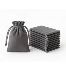 High Quality Velvet <b>Drawstring</b> <b>Bag</b> Jewelry Organizer Pouch Soft Touch Velvet <b>Drawstring</b> <b>Bag</b> Luxury Storage Pouch On Sale Price - Product Image 3