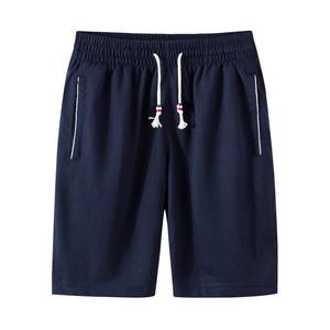 Men's Summer Drawstring Quick Drying Sports Running Fitness Loose Casual Beach Pants With Zipper Pocket Shorts - Product Image 4