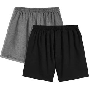 <b>Mens</b> 2 Piece Drawstring Waist <b>Shorts</b> Customized OEM Plain Summer Running Sport Workout Gym Athletic Basketball Beach Solid - Product Image 2
