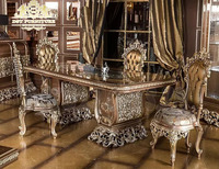 French Style Metallic Finish Living Room Furniture Royal Classical French Living Room Furniture European Hand Carved Sofa Set