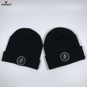 Gorros de Punto Unisex de Alta Calidad Profesional, 100% Algodón, Color Personalizado, Logotipo Personalizado, Transpirables, Impermeables, 3D - Product Image 4