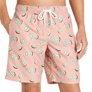 Nouveau style de short de bain décontracté pour homme à taille mi-haute - Couleur personnalisable, séchage rapide et écologique, best-seller - Product Image 4