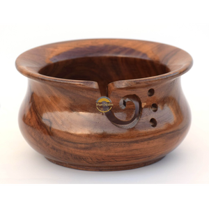 Cuenco de Hilo de Madera Estilo Antiguo, de Teca Pulida Jali, con Decoración Tallada Ovalada, Soporte para Regalos, Hogar, Cocina, Animal, de AYAANS - Product Image 5