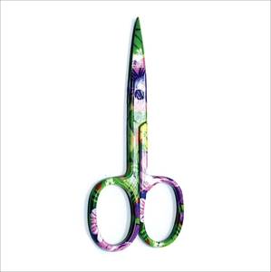 Tijeras de Manicura con Diseño Colorido, Hoja de Acero Inoxidable, Punta Afilada, Mango para Diestros, Cuidado de Cutículas, Arte de Uñas, Adultos, Nuevo - Product Image 2