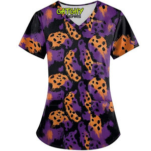 Tenues d'hôpital confortables – Ensemble de vêtements de travail respirants multi-poches pour infirmières et médecins – Uniformes de santé - Product Image 5