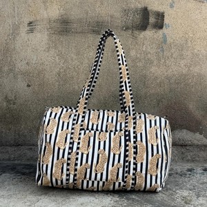 Bolsa de Viaje Acolchada de Algodón Ligero, Ecológica y Hecha a Mano, con Diseño Plegable, Estilo Indio, para Fin de Semana - Product Image 5