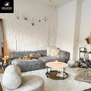 أرائك نوردية معيارية لردهات الفنادق وغرف المعيشة وصالات العرض، أرائك مخصصة عالية الجودة ومريحة بتصميم عصري بسيط للشقق - Product Image 2