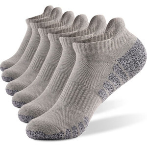 Calcetines deportivos de verano personalizados con logo bordado y sublimado, de punto, con suela de algodón de rizo de secado rápido, para fútbol, con bajo MOQ. - Product Image 2