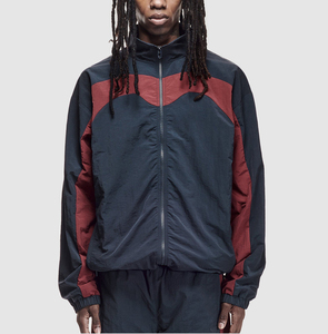 Chaqueta Cortavientos Anorak para Hombre, Invierno, Talla Grande, con Logotipo Personalizado, Diseño de Parches, Impermeable, Ecológica, Ligera, Corte Regular - Product Image 6