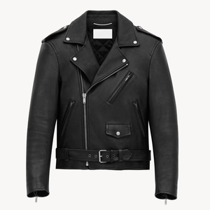Fashion Outdoor Wear Mens PU Leather Jackets Custom <b>Windbreaker</b> Clothing <b>Black</b> Waterproof Faux Leather Jacket for Men Logo - Product Image 5
