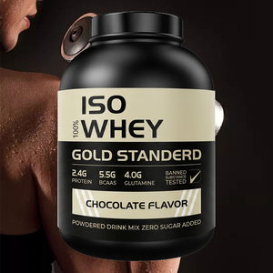 เวย์โปรตีนไอโซเลทสำหรับผู้ใหญ่มาตรฐานเยอรมัน ISO  0 กรัมน้ำตาล 0 กรัมไขมัน ช่วยเพิ่มความหนาแน่นของกระดูก รสวานิลลา - Product Image 3