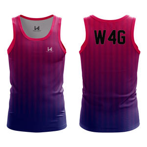 Débardeur de sport personnalisé pour homme – Qualité supérieure, écologique, séchage rapide, polyester respirant, tricoté, avec logo personnalisé - Product Image 1